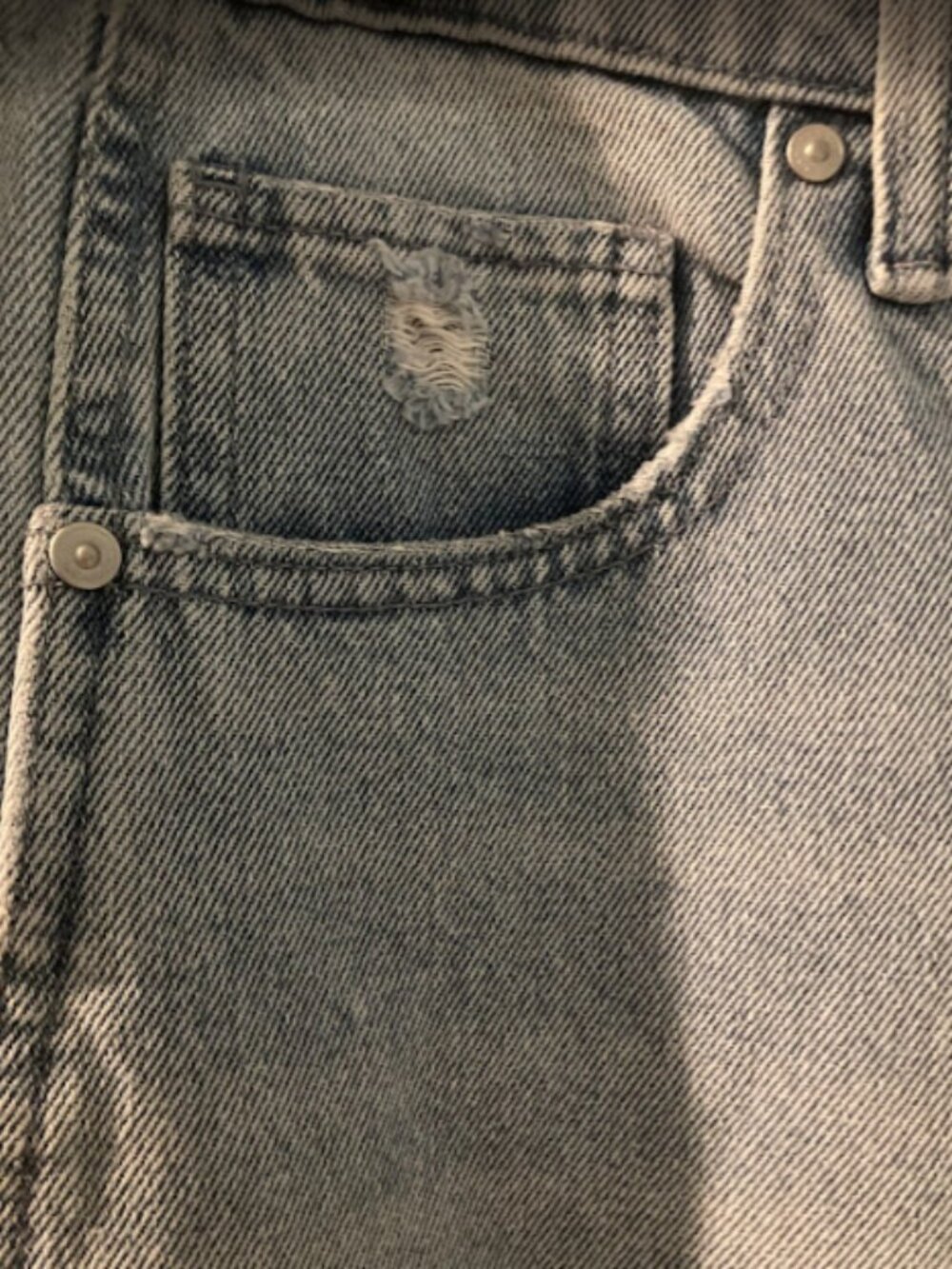 Scoop Barrel Seamed Distressed Jeans Size 16 - Picture 9 of 15
